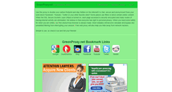 Desktop Screenshot of greenproxy.net